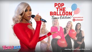 TGIRLS XXX - Pop The Balloon - Shemale Edition