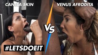 Latin Ass Pumping Showdown: Canela Skin vs Venus Afrodita