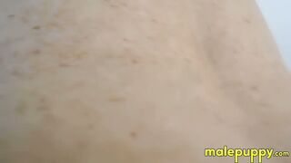 Step Dad Richard Lennox teases his stepson with his jockstrap