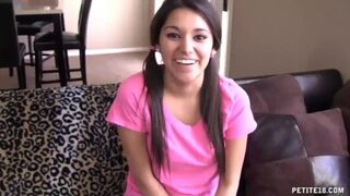 Teen Beautiful Babe Takes Every Inch Deep
