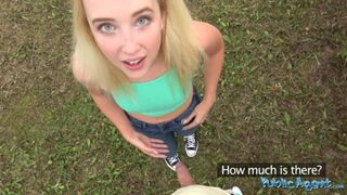 Lost American Chick Finds Big Dick in Europe!