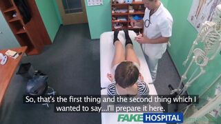 Short-Haired Chick Seduces Doc