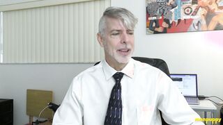 ManPuppy: Horny Daddy Richard Lennox Gulped Down My Teachers Cum