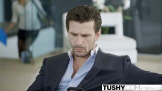 Kate England's Office Ass Fucking Encounter with Manuel Ferrara