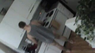 Amateur Girlfriend shaving & showering