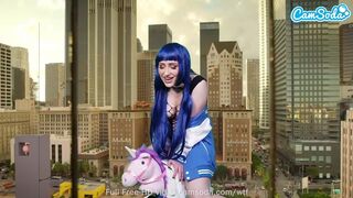 Camsoda - Lizzie Love Cosplay As Hinata Hyuga - Naruto - Masturbates On Sybian