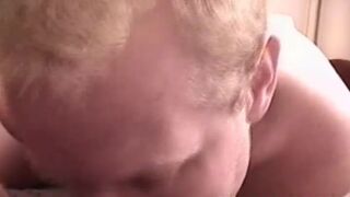 Kinky thick guy pleasures himself & unloads white chowder