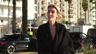 For her first threeway, Anouk, 30, opts for double penetration!